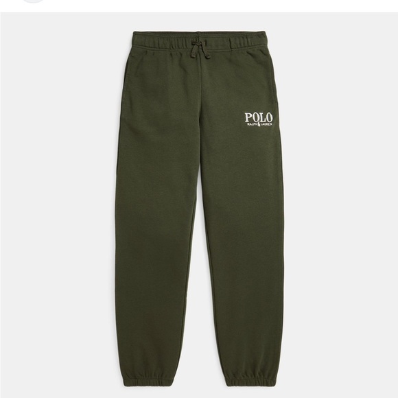 Polo Ralph Lauren Olive Hoodie and Joggers Set - Picture 3 of 8